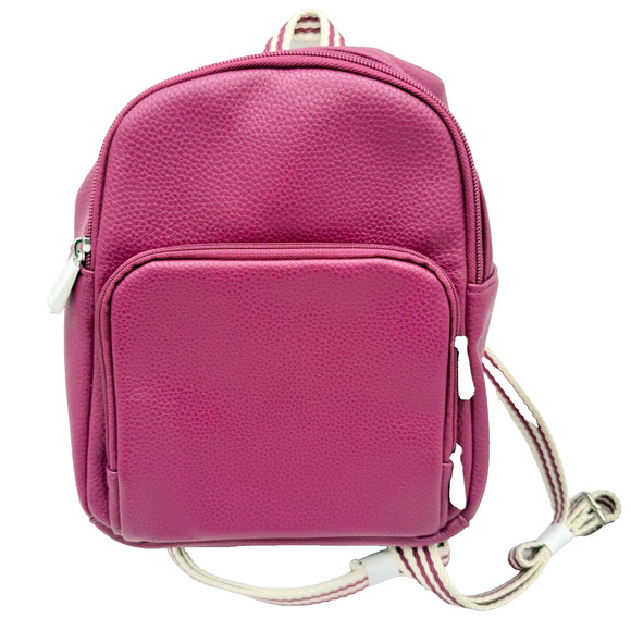 Jewell by Thirty One Festival Mini Backpack Crushed Berry Canvas Straps Y2K 2000 - Picture 1 of 11